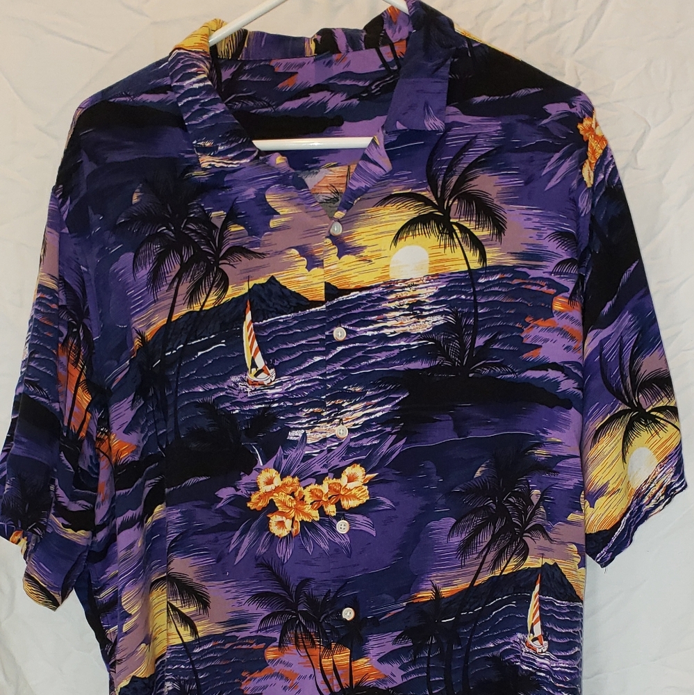 Tropical Button Up Shirt